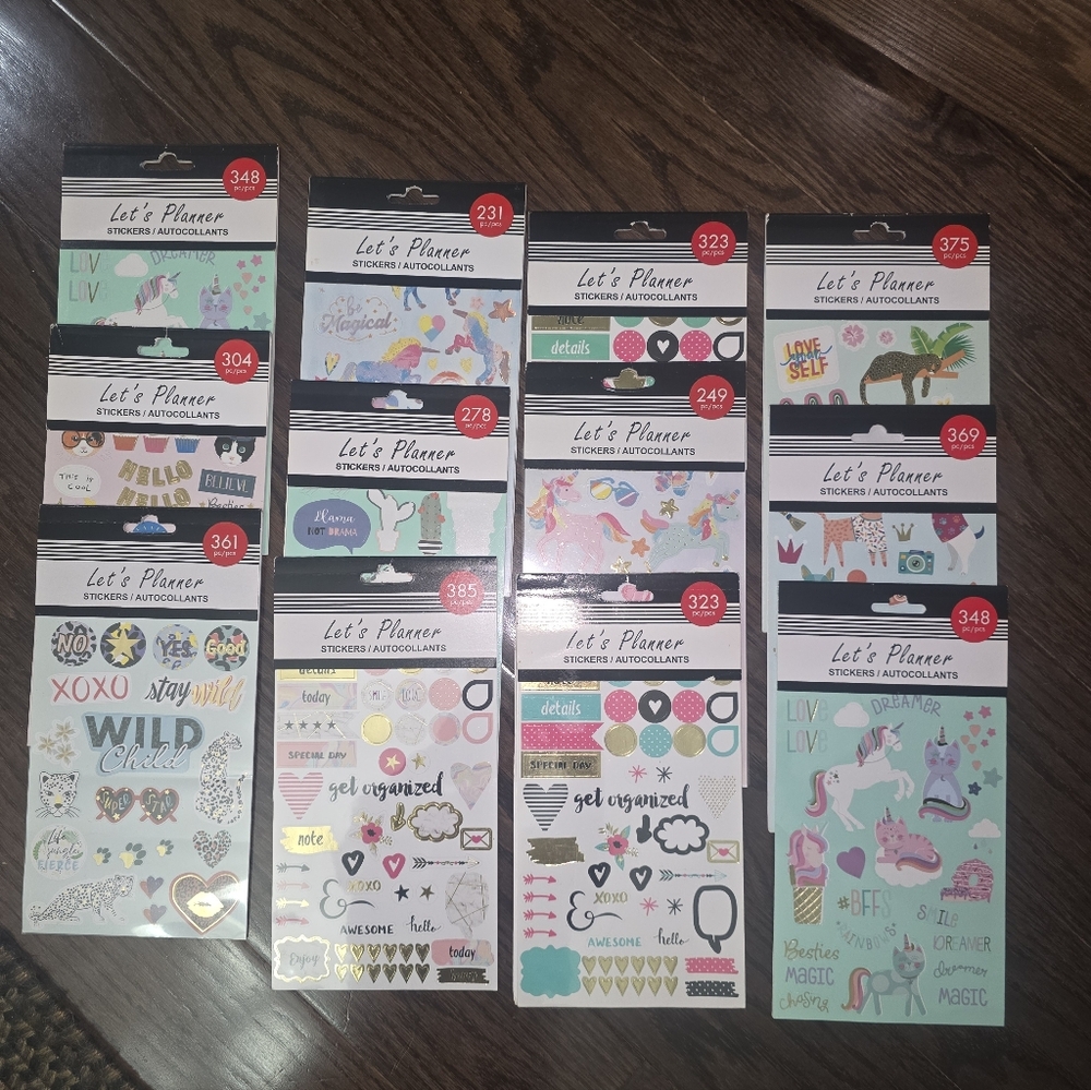 Lets Planner Sticker Set